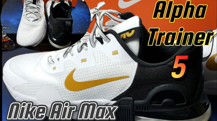 Nike air max alpha trainer review