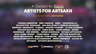 Artists For Artsakh A Concert For Peace