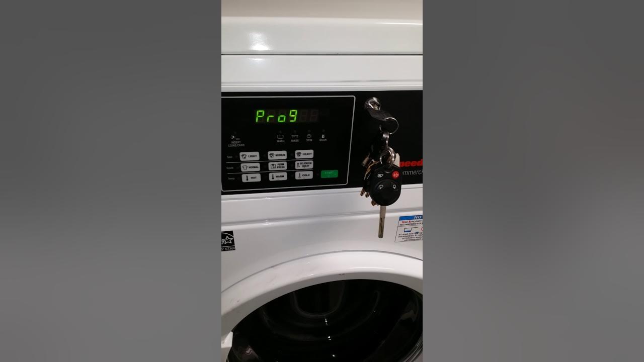 Speed queen quantum front load washer balance parameters YouTube
