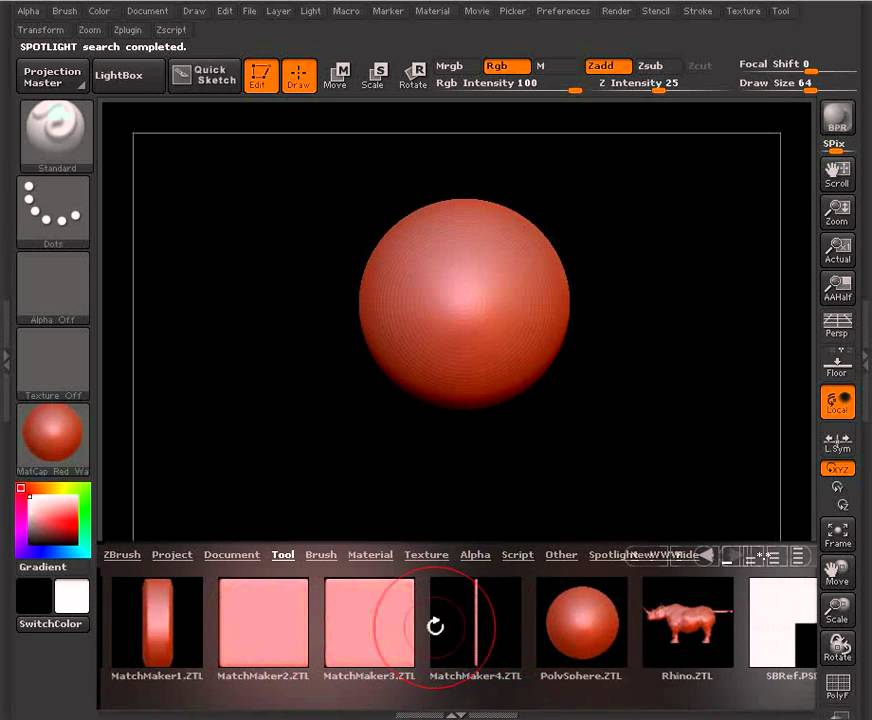 how to place brushes on ui zbrush