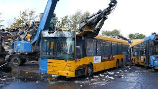 2008 DAF VDL SBR 4000 Jonckheere Transit getting scrapped on October 22, 2020.