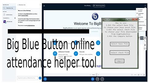 Bigbluebutton attendance made easy | Biscuits