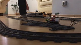 Lego Train Set Fails. Part4. Big compilation