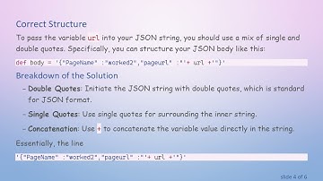 How to Pass Variable Values in JSON Body for POST Requests in Groovy on Jenkins