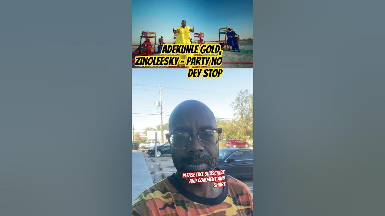 Adekunle Gold, Zinoleesky - Party No Dey Stop