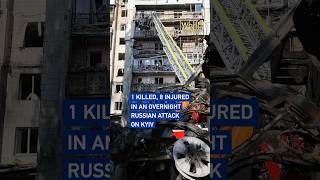 Overnight Russian attack on Kyiv kills 1, injures 8 #worldnow