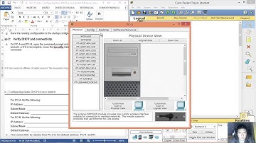 10.1.2.5 Lab - Configuring Basic DHCPv4 on a Switch