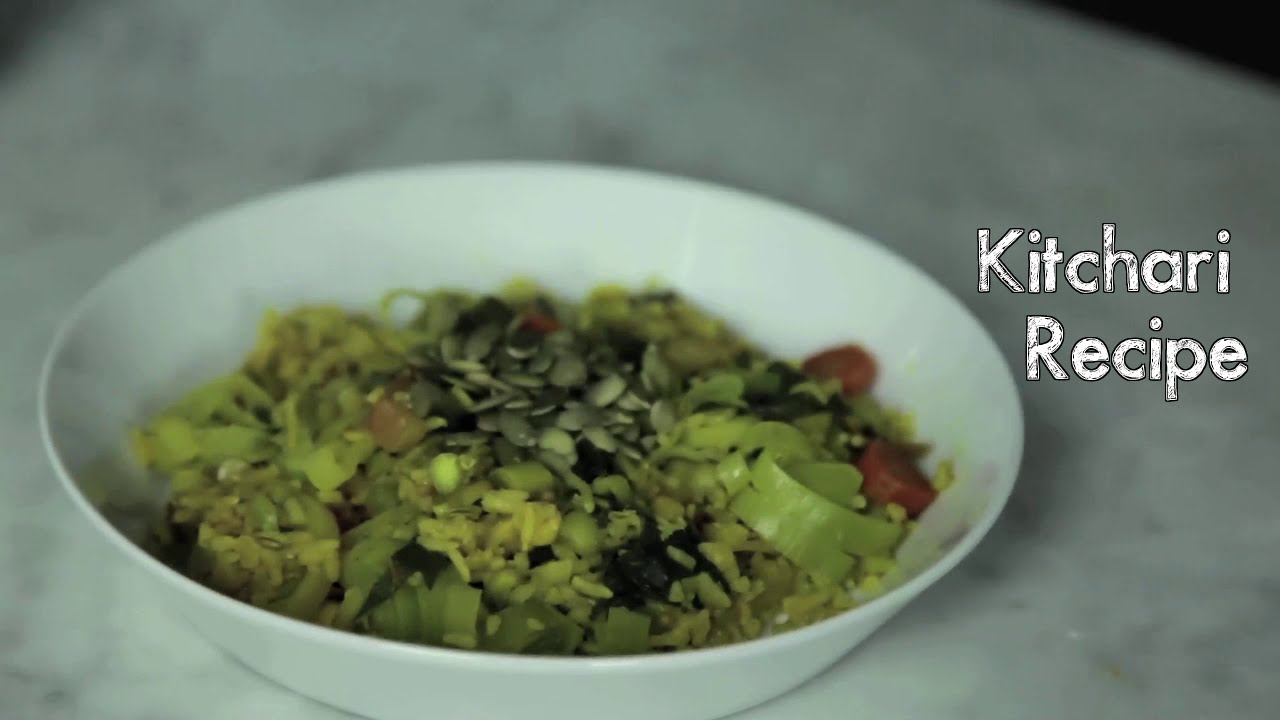 How to make Vegan, Gluten Free, Kitchari Recipe
