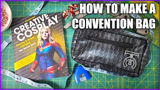 How To Make a Convention Bag using JediManda&#39;s Cosplay Book! - Beginner level sewing tutorial.