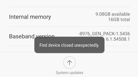 miui 12 find device closed unexpectedly | redmi k20, redmi 6a,7a, 8a