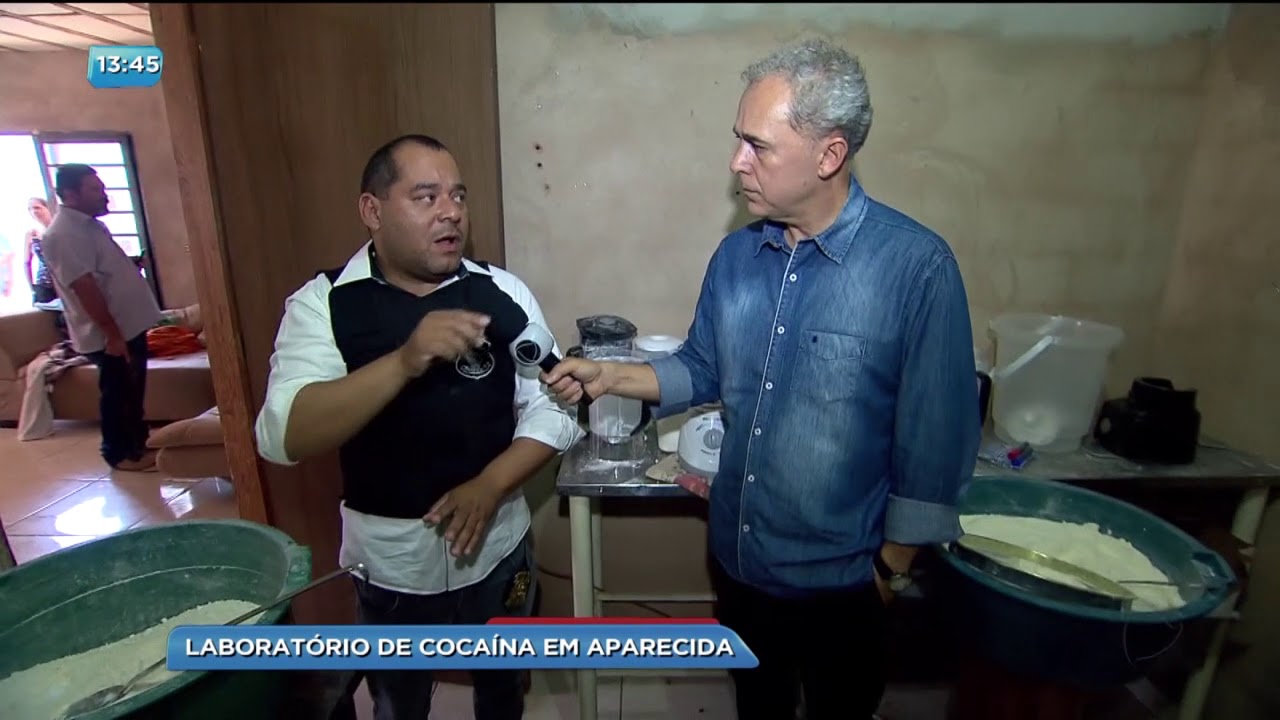 BG - Polícia fecha laboratório de cocaína - 31-08-2017