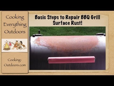 Basic Steps to Repair BBQ Grill Surface Rust | Easy Grilling Tips