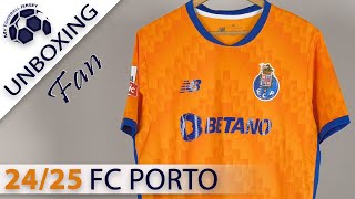 FC Porto Away Jersey 24/25 (Jerseyjj) Fan Version Unboxing Review