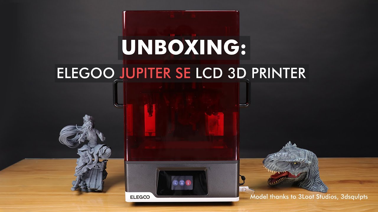 Say Hello to the ELEGOO Jupiter DLP 3D Printer 