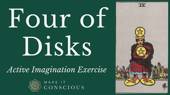 Four of Disks - Tarot Active Imagination Meditation Exercise - Build Material Security