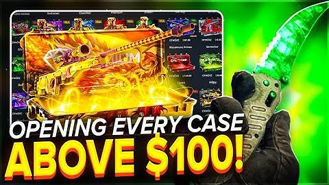 OPENING EVERY CASE ABOVE $100 ON HELLCASE! *FLIP KNIFE GAMMA DOPPLER*