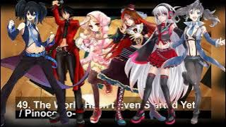 【66 UTAU】 NEW Vocaloid Piano Song Medley (REMASTERED)