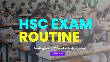 এইচএসসি পরীক্ষার রুটিন ২০২৫ | hsc routine-25 | এইচএসসি পরীক্ষার সর্বশেষ আপডেট #hsc #exam #routines