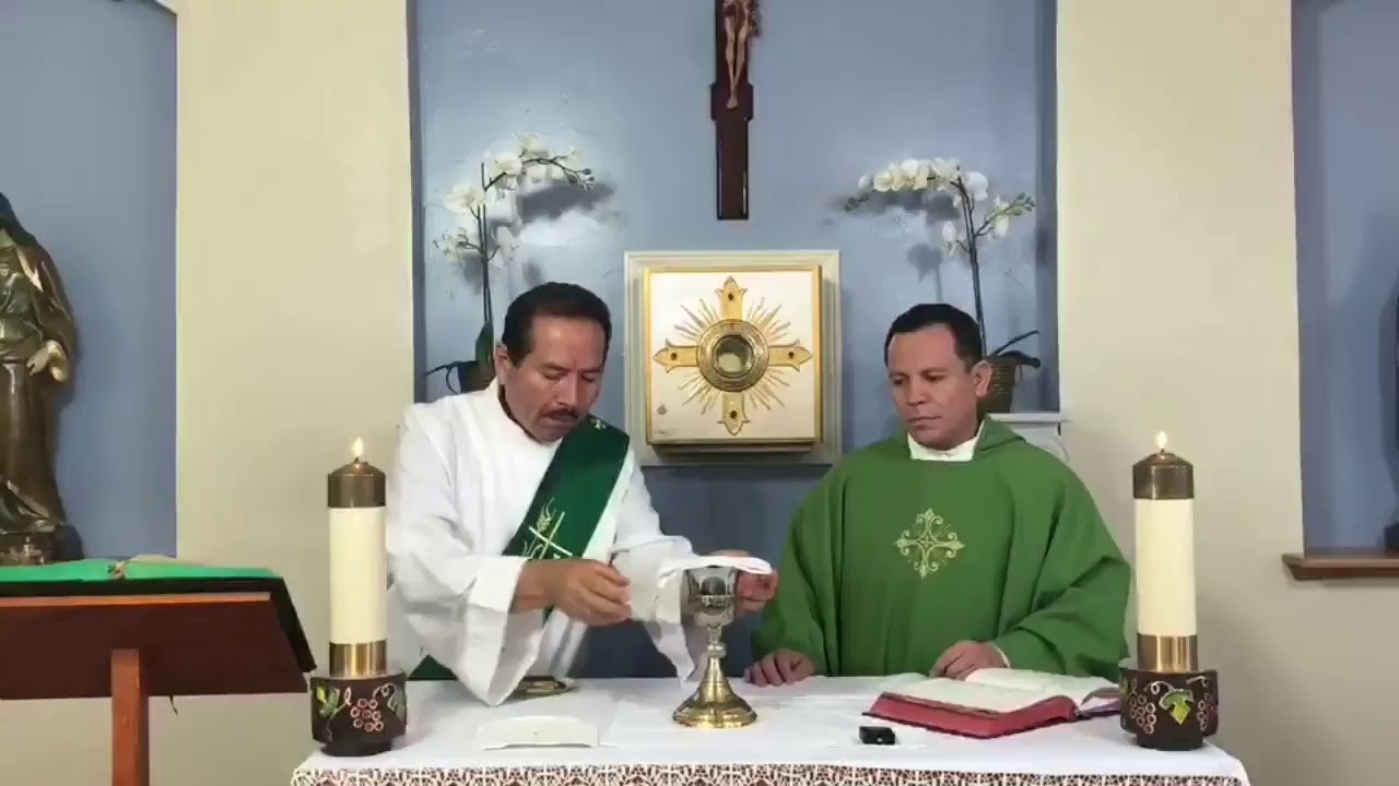 Mass on Monday of the Tenth Week in Ordinary Time - YouTube