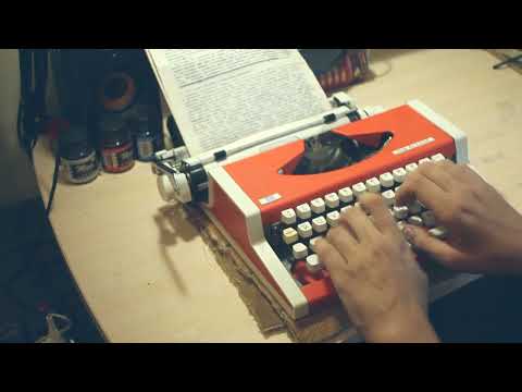 (продано) печатная пишущая машинка UNIS tbm de luxe | typewriter schreibmaschine
