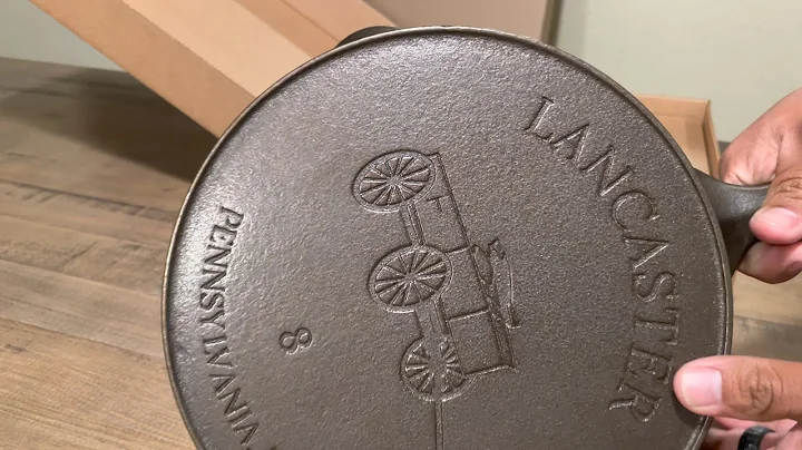 Lancaster Cast Iron Skillet No.8