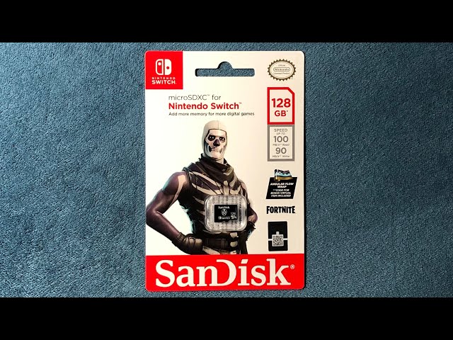 Nintendo Switch SanDisk microSDXC Fortnite Edition