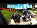 js550 to 650 engine conversion