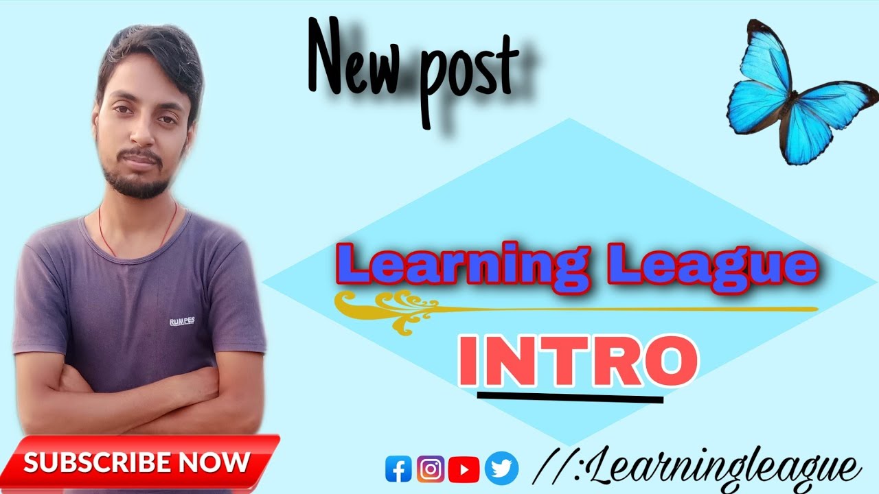 MY New "INTRO" || LEARNING LEAGUE'S INTRO || - YouTube