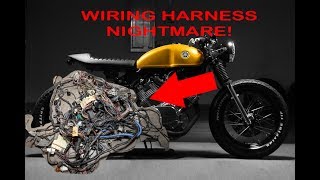 Yamaha Virago Xv920 Cafe Racer Build Vlog 20 Electrical Harness Pt 1 Of 2 Youtube
