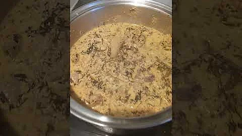 Healthy egusi soup with no oil  Come and enjoy with me!