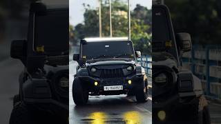 black colour ki thar ka status Mahindra Thar new model black thar
