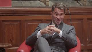 Sports promoter Eddie Hearn talks about boxing, stepping out of his father's shadow & women's sports