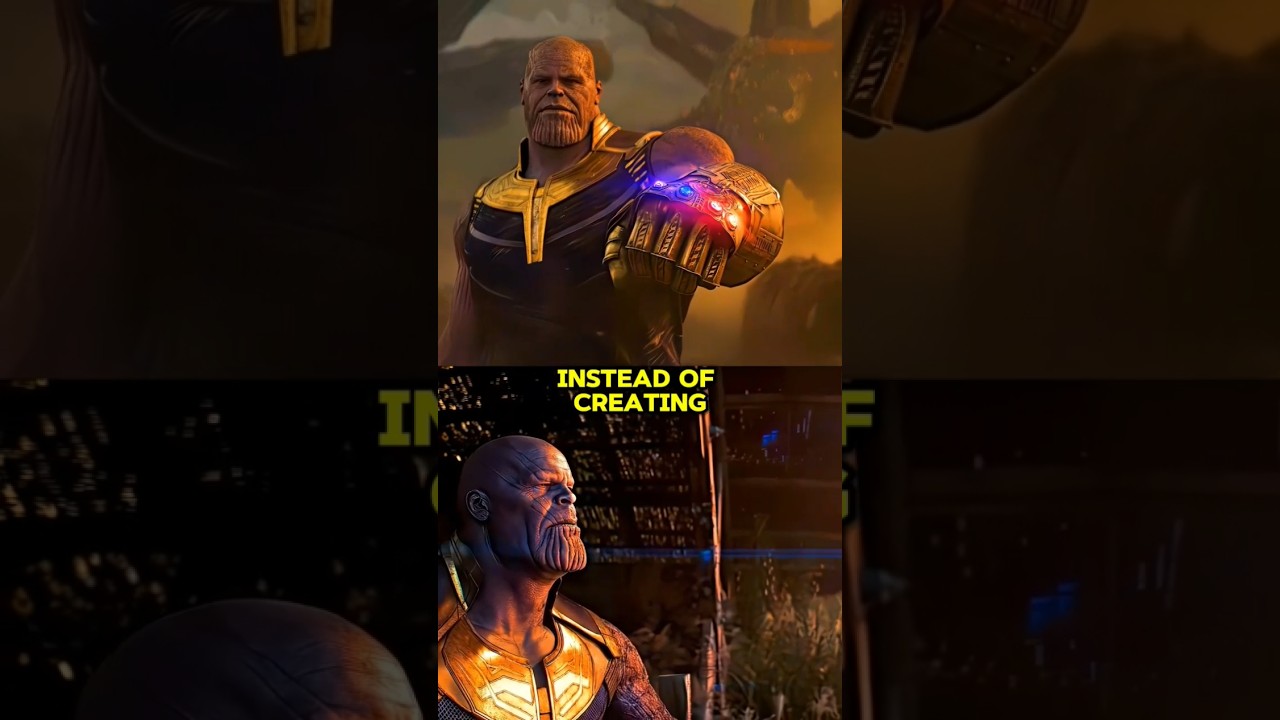 Thanos is Stupid 