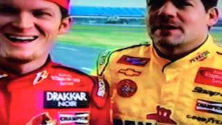 Michael Waltrip  2002 Napa Commercial With Dale Jr U0026 Steve Park