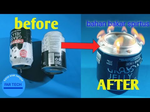  kompor  darurat dari kaleng bekas YouTube