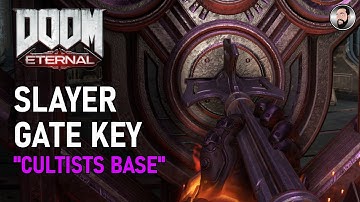 DOOM ETERNAL 2ND SLAYER GATE KEY LOCATION "CULTIST BASE"