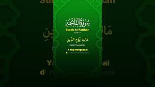 Terjemahan Dan Tafsir - Al Quran Surah Al Fatihah Ayat 4