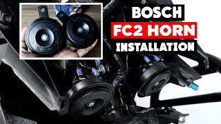 Bosch FC2 Compact Disc Dual Horn Installation
