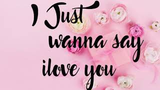 Download Lagu Kinetic Typography (Melly Goeslaw - I Just Wanna Say I Love You) MP3