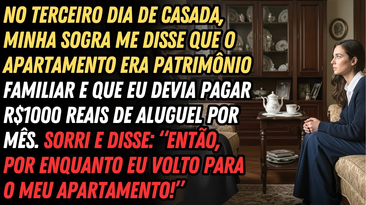 No Terceiro Dia De Casada, Minha Sogra Me Disse Que Eu Deveria Pagar Para Morar na Casa Dela😱
