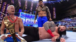 Jey Uso Help Cody Rhodes To Win Undisputed Championship Vs Roman Reigns At Wrestlemania 40