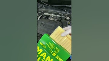 SKODA OCTAVIA RS AIR FILTER CHANGE OCTAVIA 5E RS  #automobile #diy  #skoda  #service #octavia
