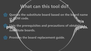 Huawei Tool Usage Guide: Board Replacement Finder