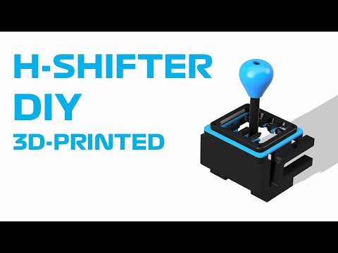 DIY 3D-PRINTED 7-SPEED H-SHIFTER MOD FOR PC | SIMRACING