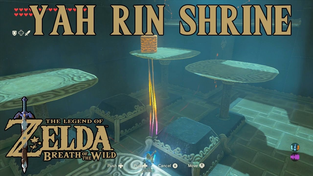 Zelda Breath Of The Wild Playthrough Yah Rin Shrine, A Weighty