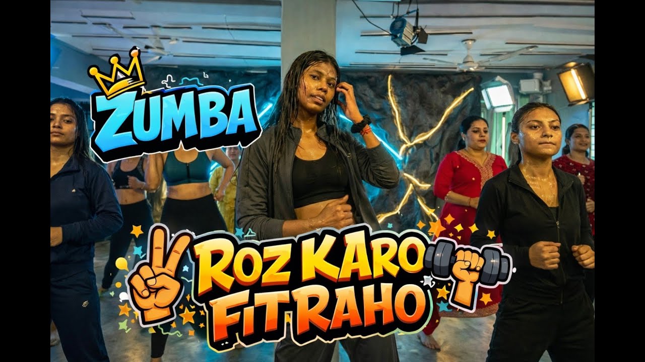 ZUMBA - ROZ KARO FIT RAHO || LOVELY || || Mayuri Dance & Fitness Academy || 