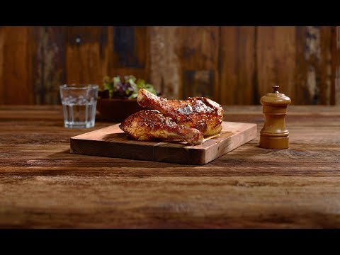 Pouletschenkel aus dem Ofen