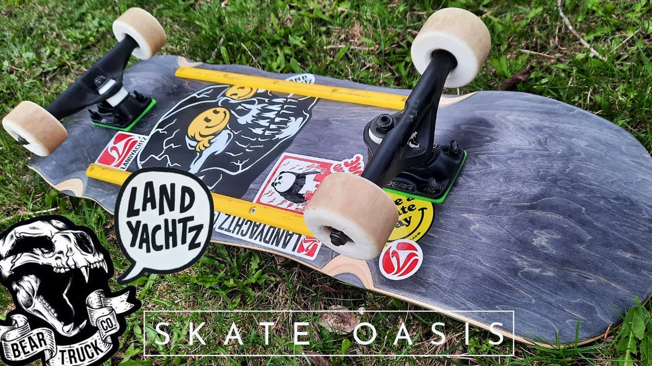 Shredding The Landyachtz ATV Stone God Skateboard!
