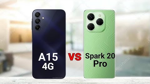 Samsung A15 4G vs Tecno Spark 20 Pro