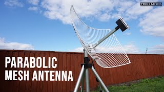 Exploring the Nooelec 21dBi Satellite Mesh Antenna